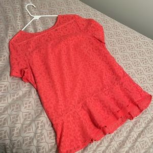 Banana Republic 2 layered top. Size L